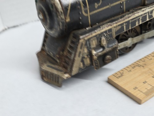 Marx 897 O Gauge New York Central 0-4-0 Tin Litho Steam Loco & Tender Runs - Picture 9 of 23