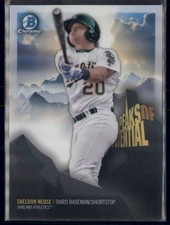 2018 Bowman Chrome Peaks Of Potential #PP-SN Sheldon Neuse