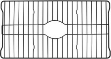 Sink Protectors Kitchen Sink Protective Metal Grid 18.1x12.3x1 inches Black