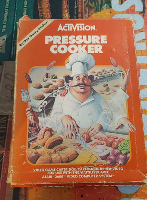 Pressure Cooker (Activision) ATARI VCS 2600 (Modul, Box) classic 8-bit game