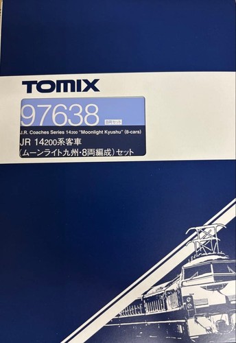 TOMIX  JR 14 Series 200 Moonlight Kyushu 8 Car Set 608900 | Condition: Used