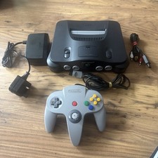 Nintendo 64 Grey N64 Console & Controller - Good working condition 