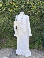   Vintage Victoria  s Secret White Coquette Nightgown