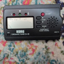 Korg Chromatic Tuner CA-30 Guitar Bass Digita...