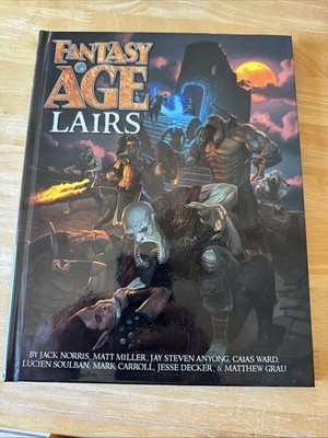 Fantasy AGE Lairs by Lucian Soulban, Jesse Decker, Matt Miller, Jack Norris and
