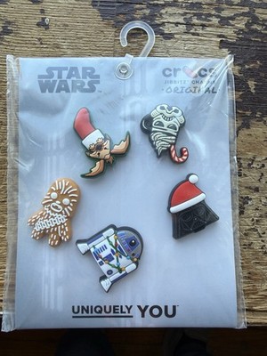 Star Wars Christmas Croc Jibbitz Charms 5 Pack New In Package