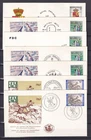 [LG80874] Belgium Nice Lot FDC First Day Covers UNG