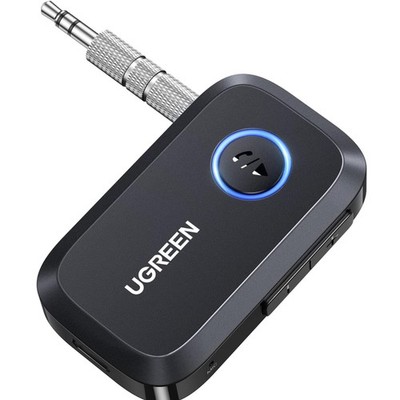 Ugreen Bluetooth Adapter: Dual Kopplung, 15 Std Akkulaufzeit für Autos - Schwarz