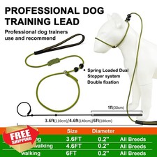 BeauGo Dog Slip Lead Rope Training Leash 6 FT Small Medium Large