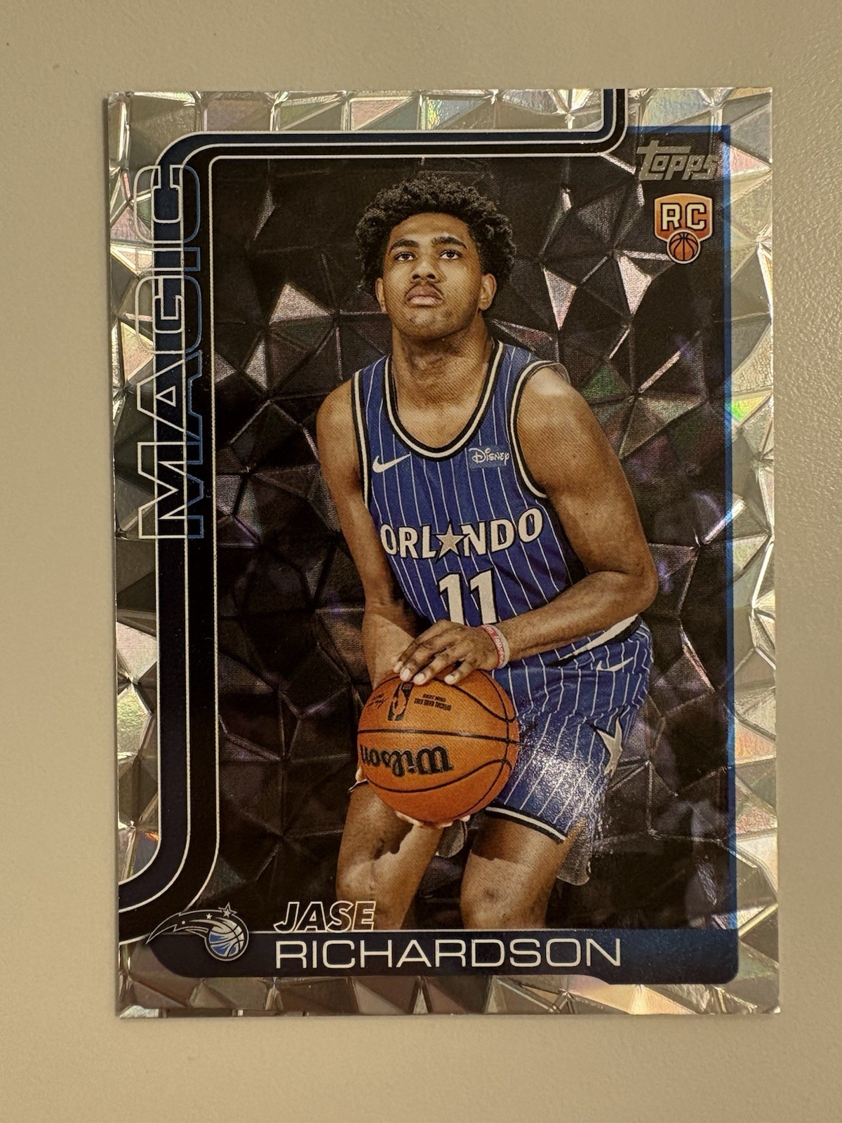 JASE RICHARDSON 2025-26 Topps Diamante Foil #225 RC