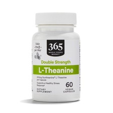 365 by Whole Foods Market, L Theanine Double Strength 200mg, 60 Count