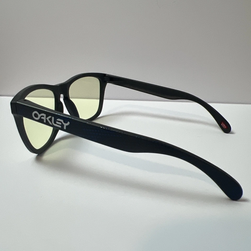 Gafas de sol Oakley Frogskins carbono Prizm Gaming bloqueo de luz azul OO9013-L455 55 Foto 4 de 4