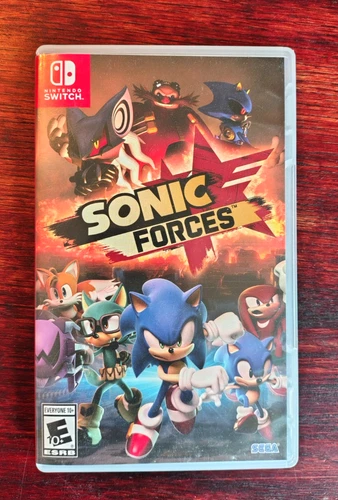 Sonic Forces - Nintendo Switch Game - With Case - in Very Good Condition