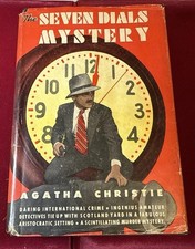 1944 Agatha Christie : The Seven Dials Mystery : 1st/1st US Ed : Original Jacket