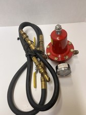 Fisher Type 64 SR Gas Regulator 0-35 PSIG With Gauge And Split Manifold