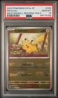 2023 POKEMON JPN SV2A-POKEMON 151 MASTER BALL REVERSE HOLO #025 PIKACHU PSA 10