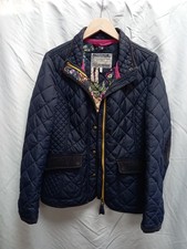 Joules Women's Navy Blue Padded jacket Size 14 (Newport)