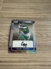 2023 Leaf Pro Set Grant DuBose RC Auto 5/20 Rookie Wide Receiver Silver SP