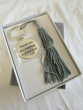 Personalized Keychain With A Phrase Thank You For Making A Difference New .