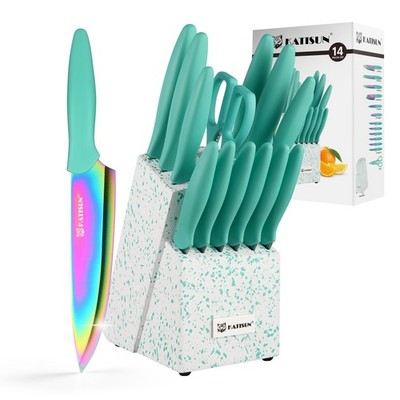 14 Pieces Professional Kitchen Knife Set