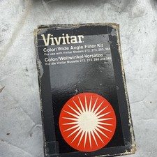 Vivitar color filter set for 283 flash unit bx 1 