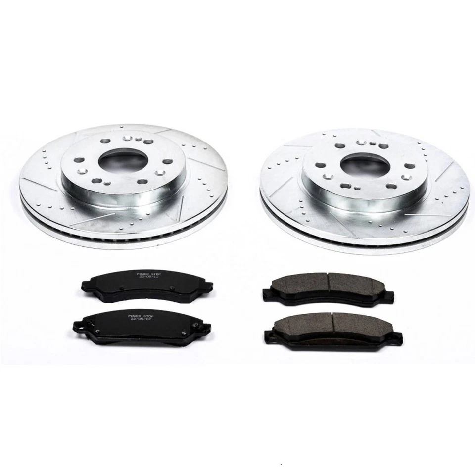 Power Stop Brake Kit For Cadillac Escalade ESV 2007 2008 Front Evolution Sport Foto 2 de 4