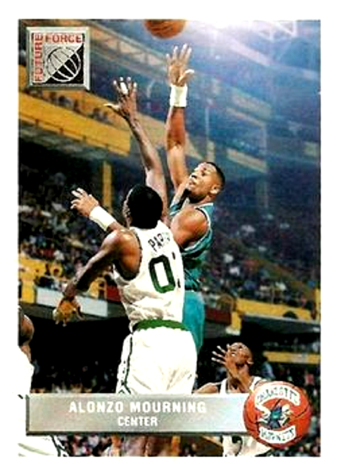 1992-93 Upper Deck McDonald's #P44 Alonzo Mourning RC Charlotte Hornets HOF