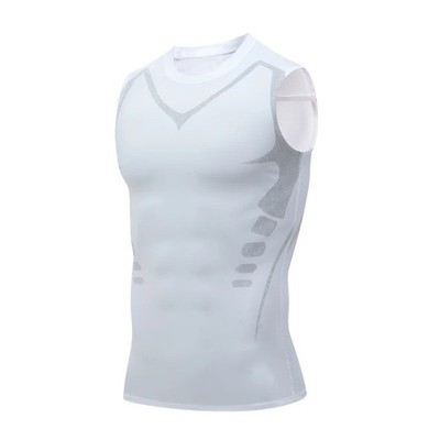 Evolv-Off Kompressionsshirt, V-Boost 2025 neue Version Ionic Shaping ärmellos