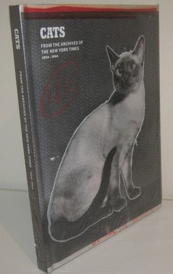 Cats from the Archives of New York Times 1854 - 1964 Hardcover book BRAND NEW Se