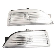 Pair Side Mirror Wing Mirror Light Lamp Cover For Mazda Bt50 Replacement Part