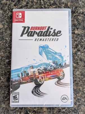 Nintendo Switch - Burnout Paradise Remastered - Racing Video NEW & SEALED