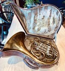 French Horn with Carry Case                 Gebr . Alexander Mainz