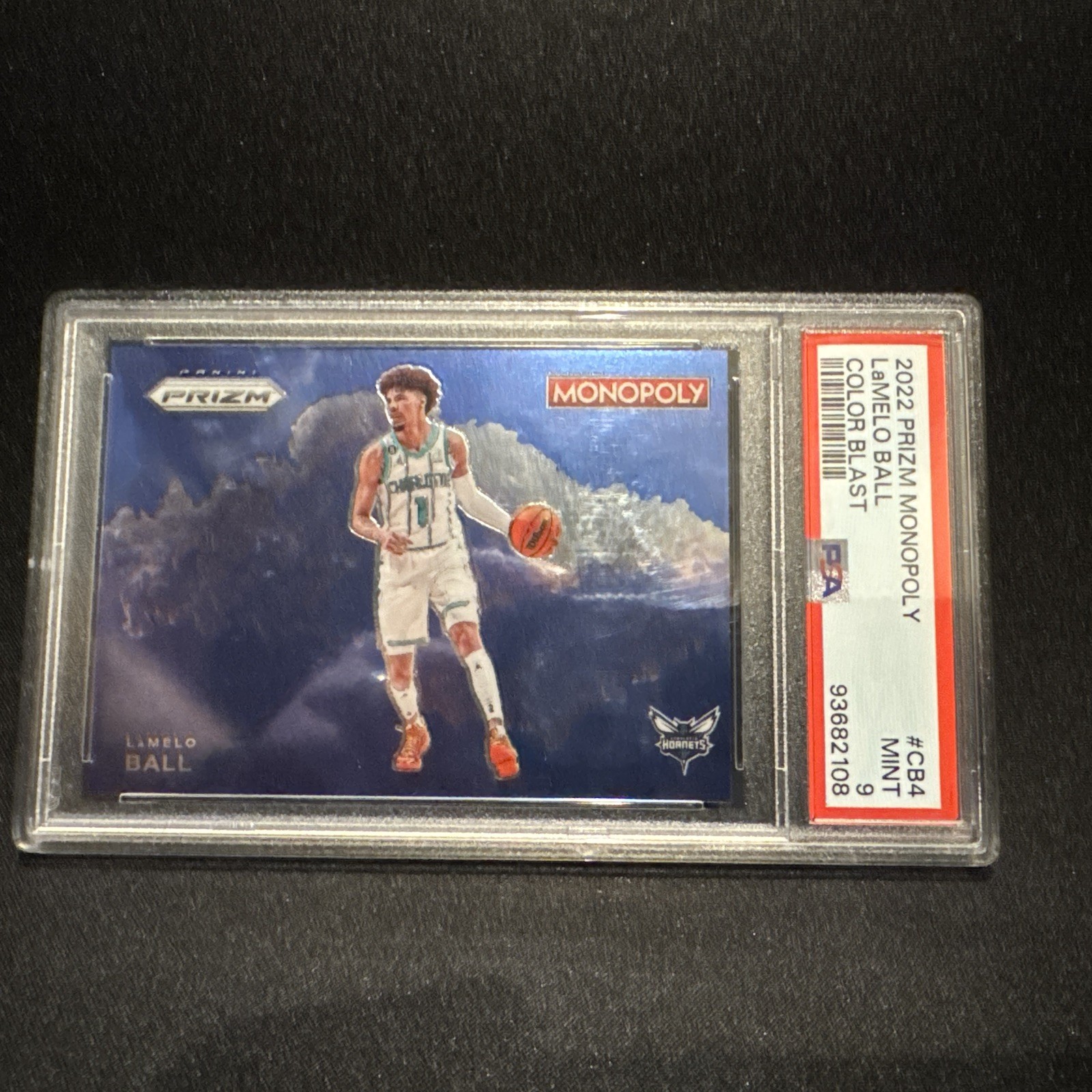 2022-23 Panini Prizm Monopoly - Color Blast LaMelo Ball #CB-4