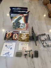 GI Joe 1984 Mountain Howitzer Battle Station 100  Complete W Box UNUSED STICKERS