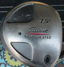 Titleist 975D 7.5 Driver RH Stiff Flex 65 Proforce Gold Shaft Low Torque