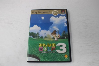 Everybody's Golf 3 Sony Playstation 2 Japan Region Lock