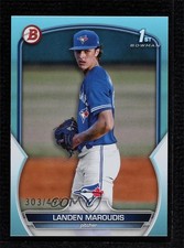 2023 Bowman Draft Sky Blue 303/499 Landen Maroudis #BD-138 11fi