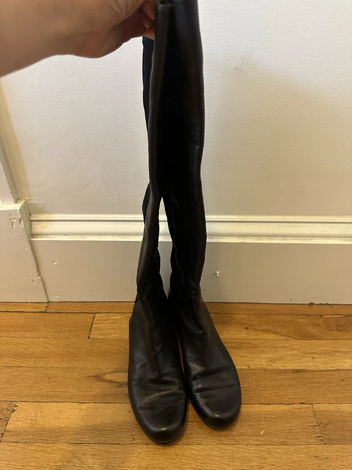 Stuart Weitzman Over The Knee Boot Black Height-enhancing boots size 36 - Image 2 of 4