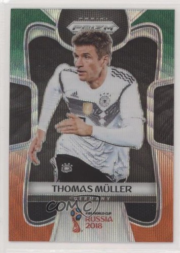 Thomas Muller [Orange Prizm] #97 2018 Panini Prizm World Cup card