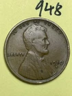 1910-S LINCOLN WHEAT CENT, low mintage date, "Fine" condition #948