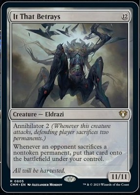1x It That Betrays MTG - Commander Masters - NM-Mint