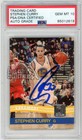 Stephen Curry 2010-11 Panini Donruss Autograph Card #189 PSA/DNA 10