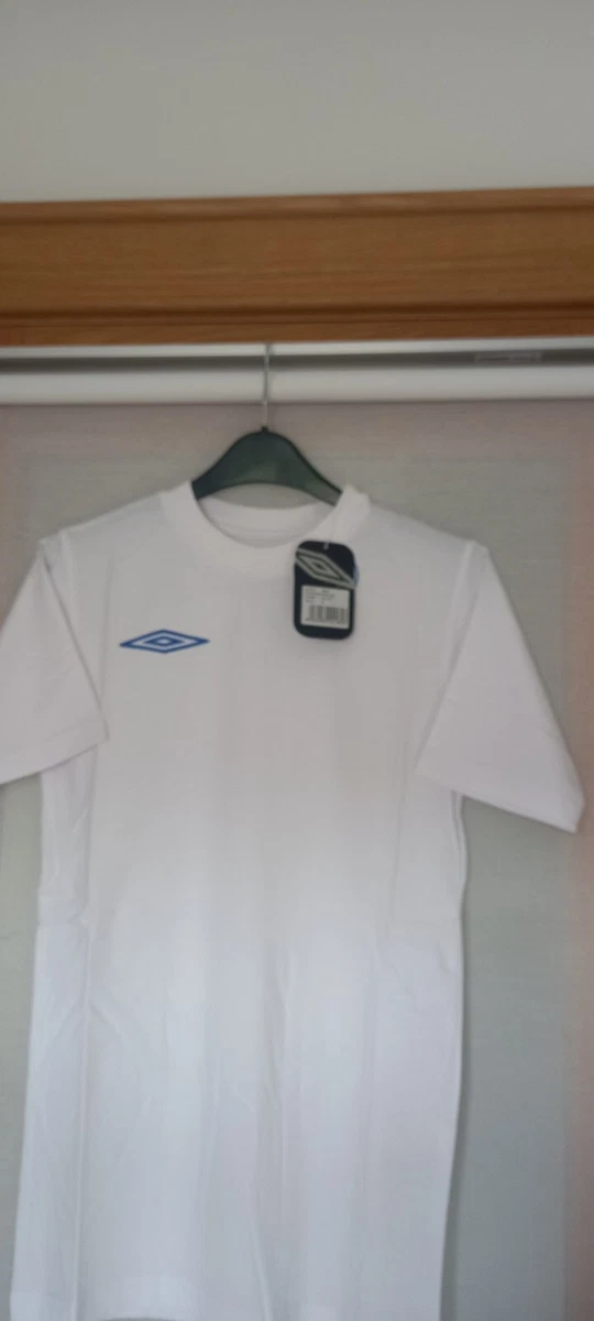 Maillot Vintage Umbro Pro Training Réversible - Années 90 - Blanc - Taille L/XL - Occasion