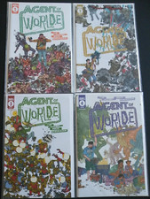 Agent of WORLDE #1 - 4 (Scout Comics) Set 1st Print Near Mint