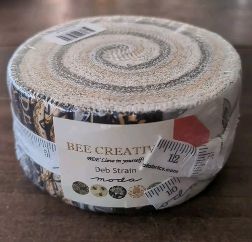Moda Bee Creative Jelly Roll By Deb Strain. 2.5" Strips. New Sealed!