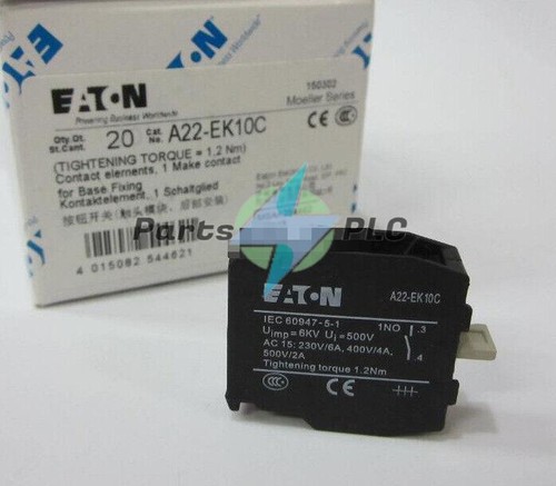 20pcs new Eaton Moeller A22-EK10C A22EK10C Contact 1NO Brand .