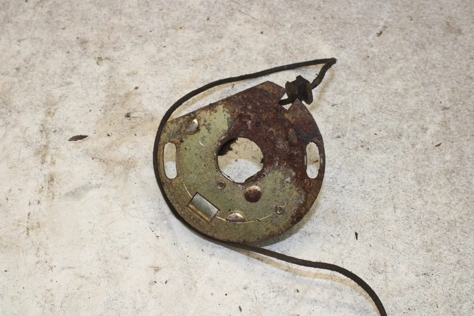 Kawasaki W2SS 1969 W2TT W1 Commander puntos de encendido placa montaje W2 E49395.uj Foto 3 de 3