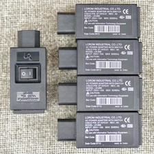 Lot Cisco Lorom LR-888 AC power adapter with switch 37-1070-01 250V 10A C13 C14