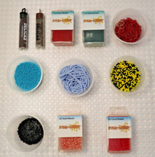 Seed Beads Lot Bulk 12/0-6/0 Mixed Colors Sizes Glass Seed Bead 266Grams