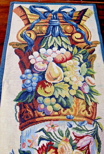 Vintage Medieval Style Floral Wall Tapestry by Tapestries, LTD High Point, NC - Picture 8 of 11
